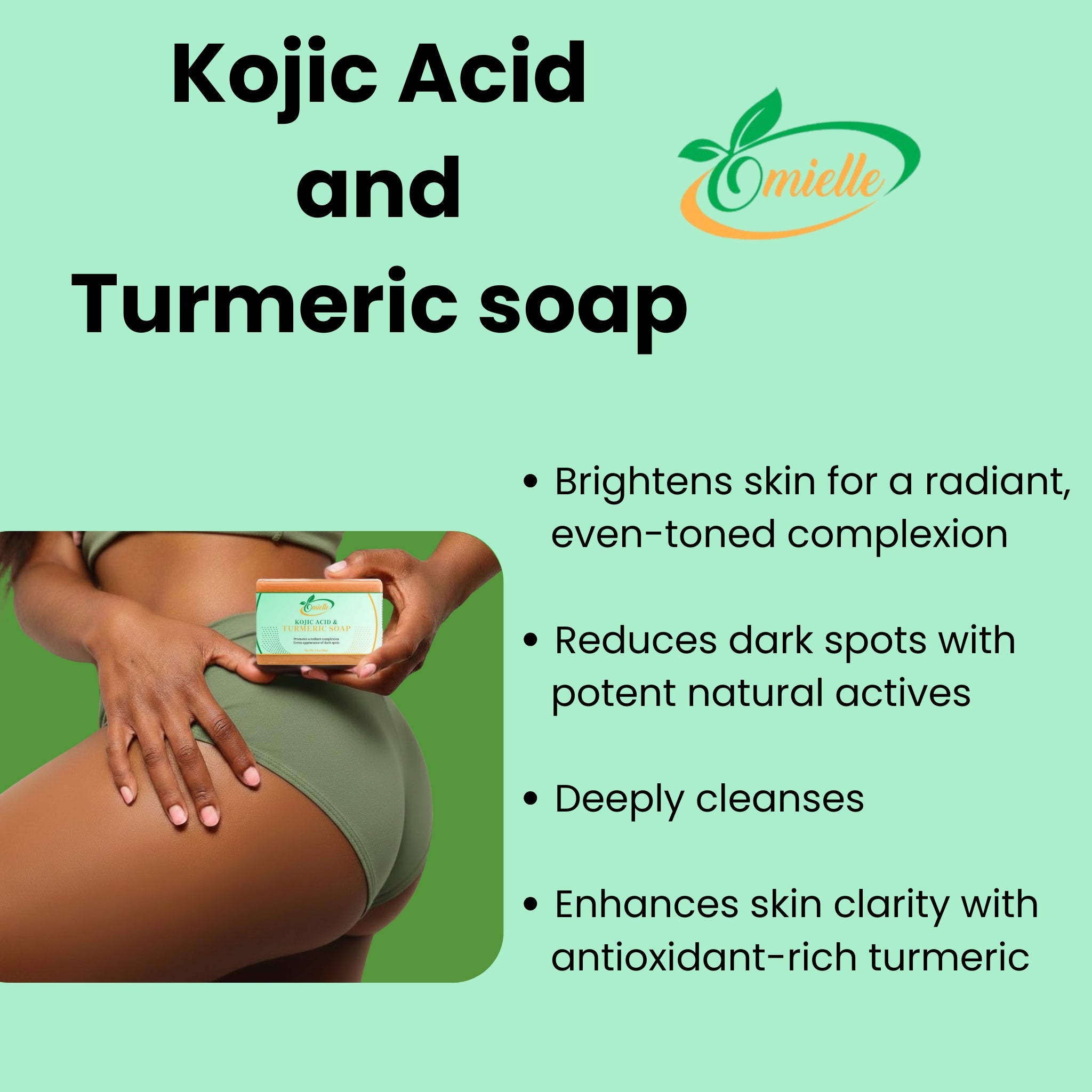 Kojic Acid & Turmeric Soap